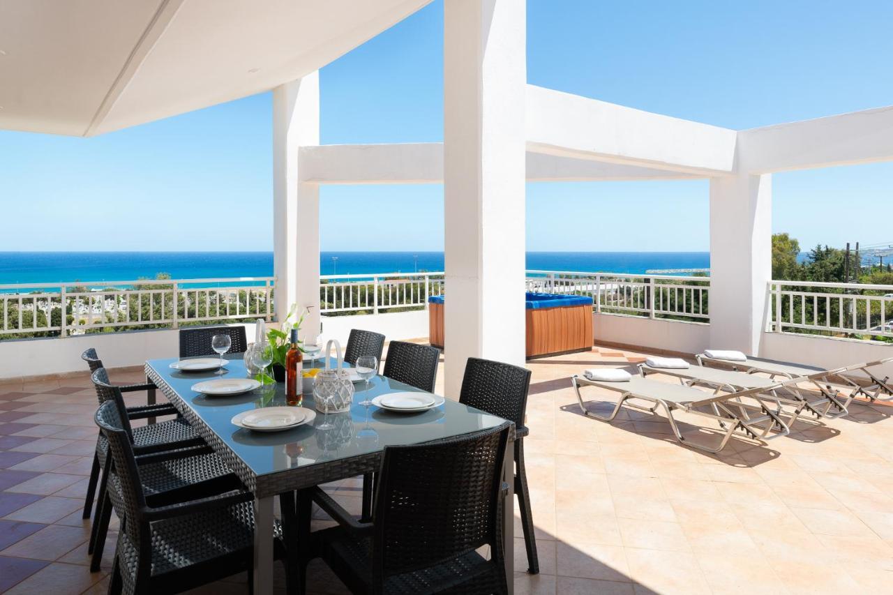 Amazing Apartments With Sea View In Rhodes Town Rhodes City ภายนอก รูปภาพ