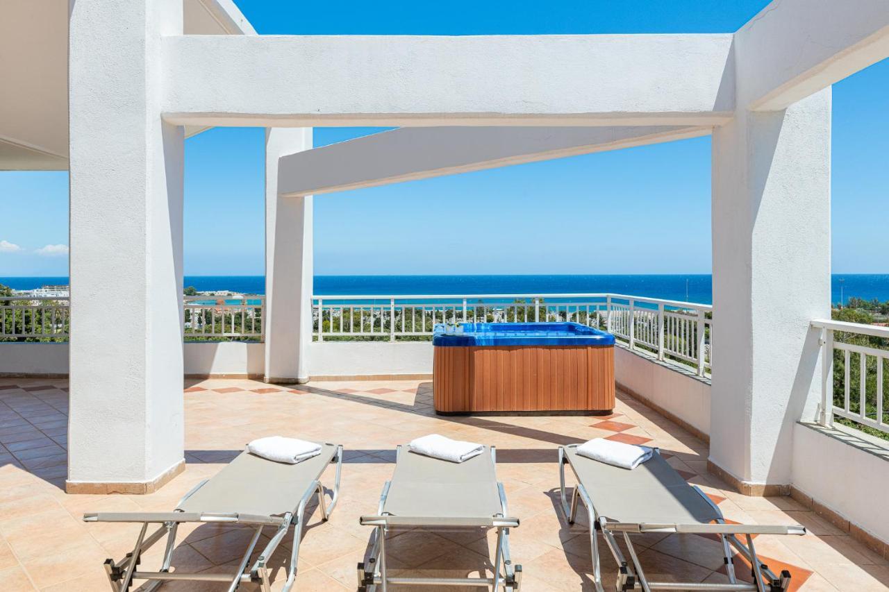 Amazing Apartments With Sea View In Rhodes Town Rhodes City ภายนอก รูปภาพ